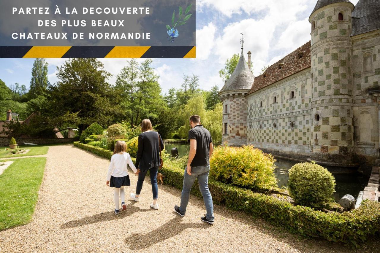 Suite Indus - Jardin, Netflix Et Parking - Le Manoir Aux Pommes Orbec Екстер'єр фото